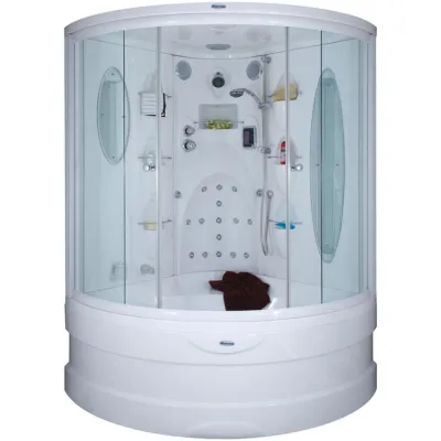 CALIFORNIA Oval Kompakt Duşakabin - 135x135 h:215