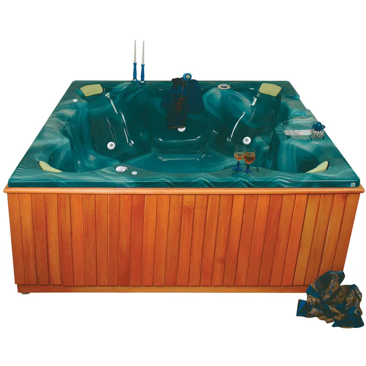 BAHAMA (8 kişilik SPA Masaj Havuzu) - 228x228 h:94 BEYAZ
