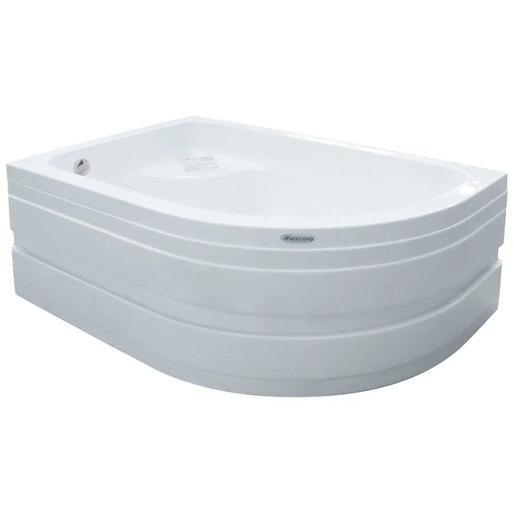 GULFPORT Oturmalı Mini Yarı Oval Küvet - 110x90 h:43