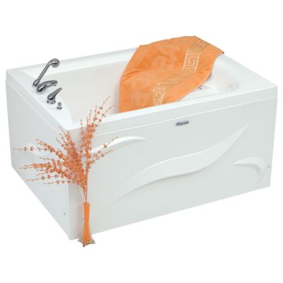 CLEVELAND Oturmalı Dikdörtgen Küvet - 110x80 h:55